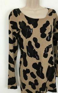 INC animal print tunic
